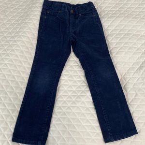 Janie and Jack boys size 6 navy cords